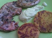 Una foto de rellenos de carne para arepas