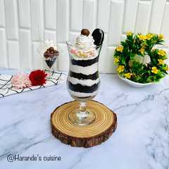 Oreo dessert pots ainihin hoton girkin