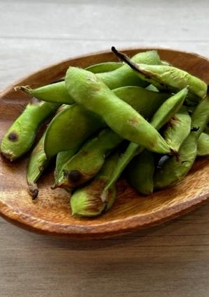 A picture of Grilled Edamame.