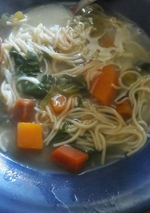 Una foto de Sopa de verdura