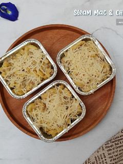 Foto resep Steam Mac & Cheese