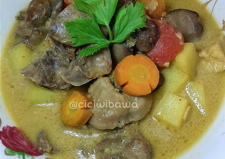 Bumbu Menyiapkan Semur Hati Ampela Ayam yang sempurna