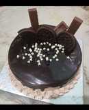 Oreo chocolate cake 😋 Oreo Biscuit chocolate cake 😋
