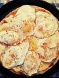 Pizza ojo de buey