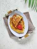 Telur Dadar Ayam Terasi