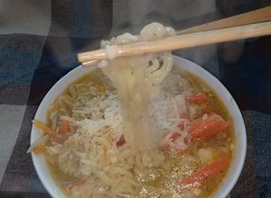 Ramen o Ramyeon (라면) Una foto de Ramen o Ramyeon (라면)