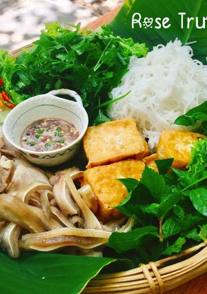 Hình của món Bún Đậu Mắm Tôm Cuối Tuần😍👨🍳.