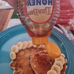 A picture of Gluten-free Flapjack Pancakes.