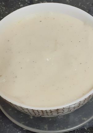 A picture of Basic White sauce / Bechamel Sauce.