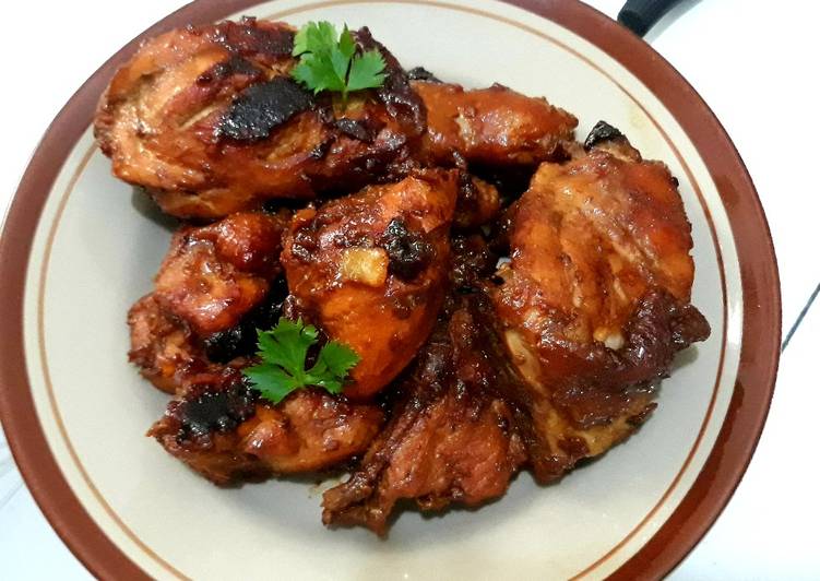 Resep Ayam Bakar Sprite Teflon, Bikin Ngiler