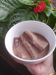 Foto resep Puding sirsat kuah coklat
