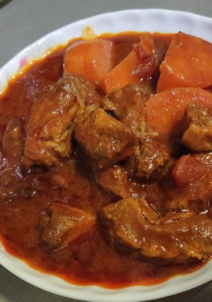 Foto resep Daging sapi masak saos tomat