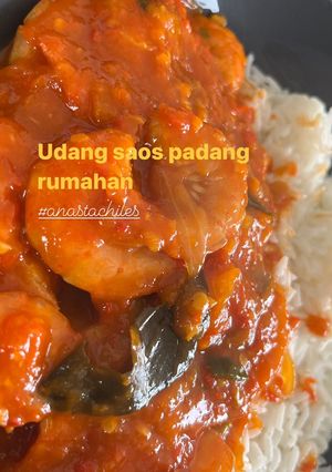 Foto resep Udang saos padang rumahan