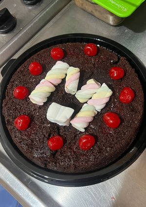 A picture of Vegan Chocolate Cake – No Eggs, No Milk.
