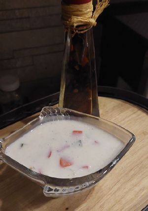 A picture of Vegetable Raita.