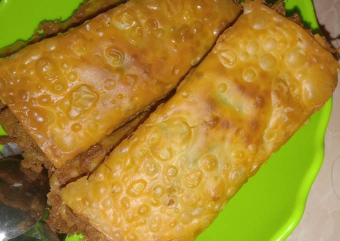 Resep Martabak Kulit Pangsit Renyah 💞 Oleh Viaa Bagaskara 🌺 Cookpad