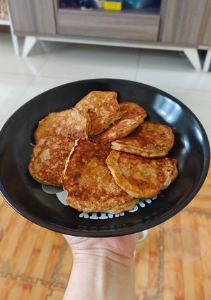 Foto resep Pancake Oat Mix Serat Buah Sayur