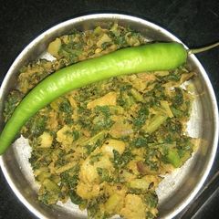 A picture of Raddish bhurji.