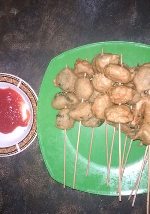 Foto resep Bakso goreng dari ikan gabus pantai