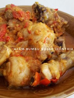 Foto resep Ayam Bumbu Rujak