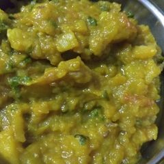 A picture of Bottle gourd.