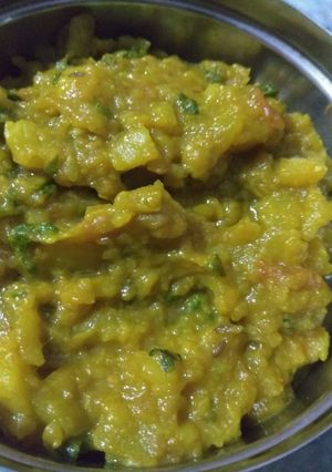 A picture of Bottle gourd.