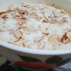 A picture of Coco-Mango Firni.