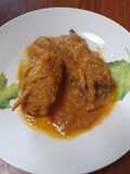 Filete relleno en salsa