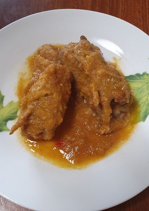 Una foto de Filete relleno en salsa