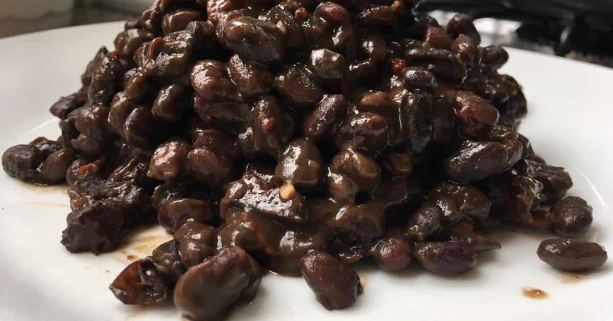 Frijoles negros/ Caraotas Venezolanas Receta de Manuela Casique- Cookpad