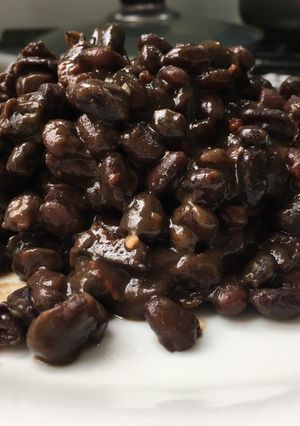 Una foto de Frijoles negros/ Caraotas Venezolanas