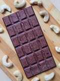 Chocolate con leche y castañas de cajú (anacardos) 🍫 Chocolatines caseros para tener siempre listos