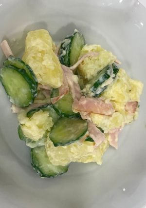 A picture of Potato salad.