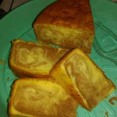 รูปของ Marmer cake(all in one method)