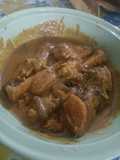 South indian mutton leg curry