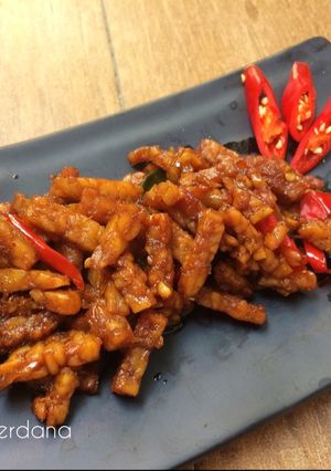 Foto resep Oreg tempe kering