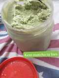 Kem Matcha thơm thơm nứt mũi