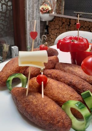 صورة لوصفة كبة البطاطا والسميد
