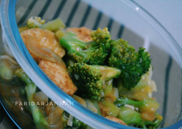 Brokoli Egg Tofu