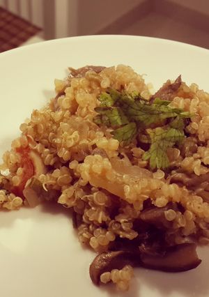 A picture of Quinoa Biriyani.