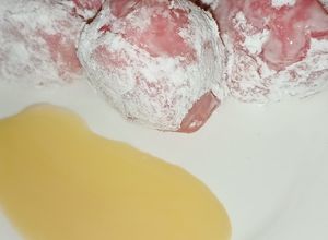 Gambar Mochi Bites Sirap Bandung (Sukatan Cawan)