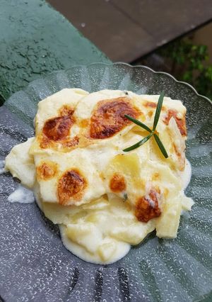 Una foto de Papas a la crema!