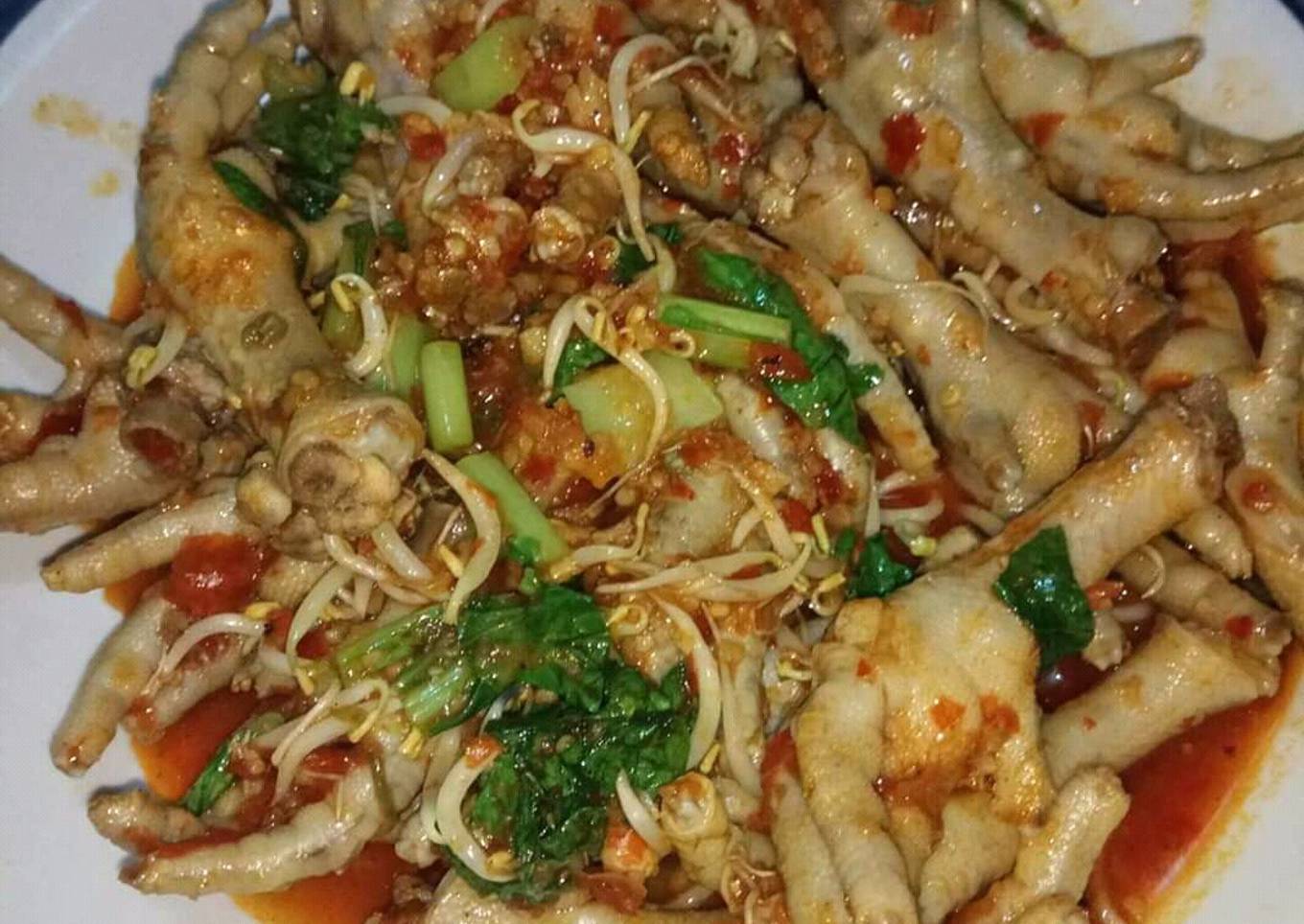 Seblak ceker hot jeletot