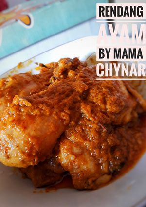 Foto resep Rendang ayam