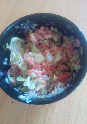 A picture of Guacamole Salad.