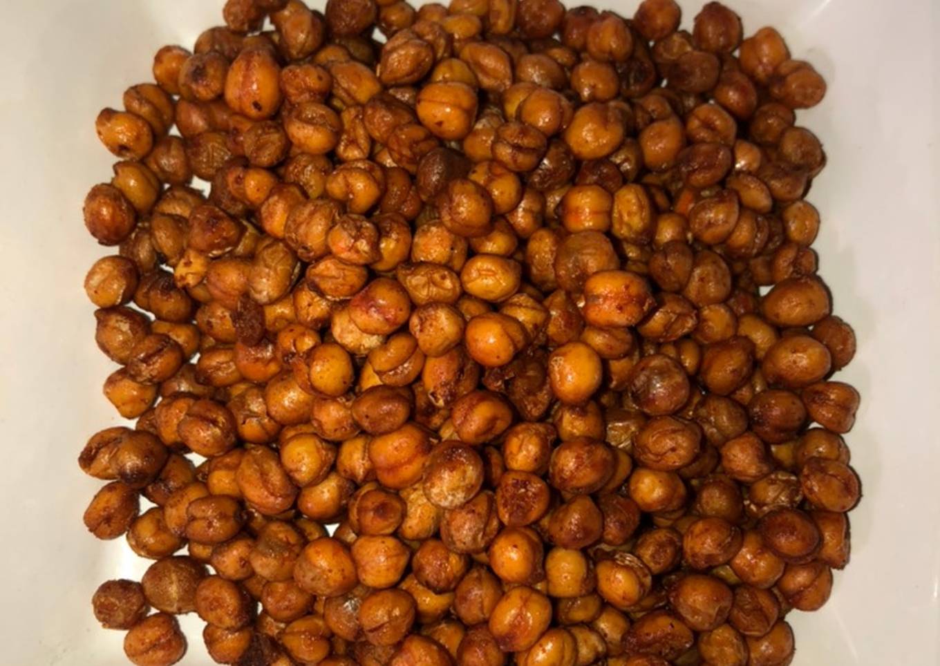 Garbanzos crujientes en comino👌👌