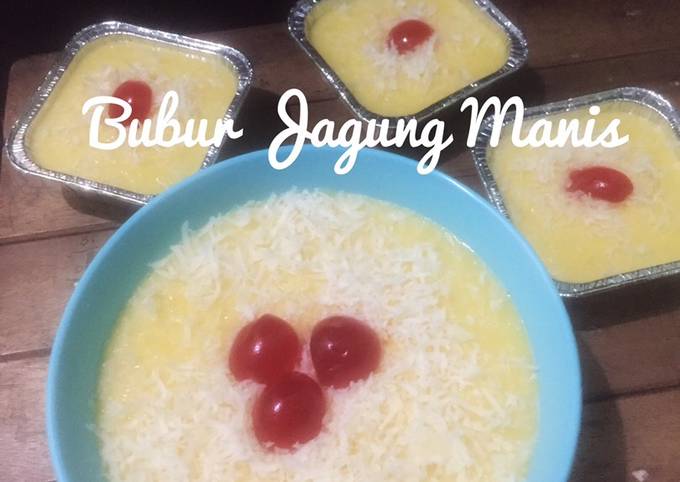 Bubur Jagung Manis Lumer di Mulut