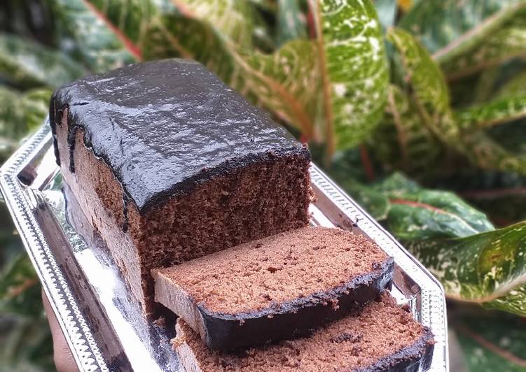 Resep Mocaf chocolate coffee cake #MakanKopi Anti Gagal