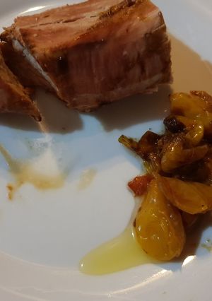 Una foto de Carne de cerdo al horno