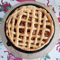 Una foto de Strudel de manzana 🍏🥧